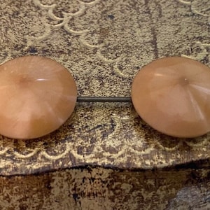 Vintage Krawattennadel, Butterscotch Toned