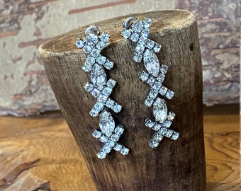 Vintage Rhinestone Dangles