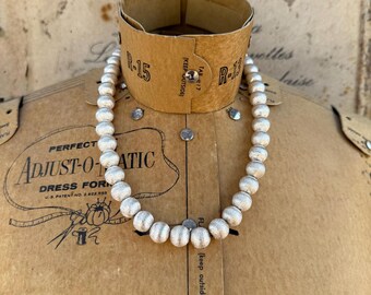 Vintage Tiffany & Co Sterling Silver Ball Necklace