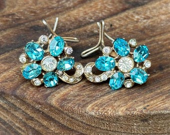Vintage Estate Judith McCann Wingback Earrings