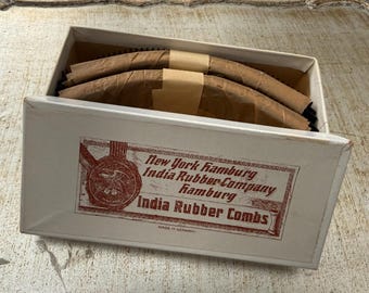 Vintage Finger Wave Kämme 12er Set NOS