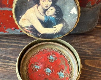Vintage Florentine Coaster Set