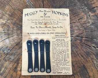 Vintage Peggy Hopkins Hair Wavers New Old Stock Made in the USA