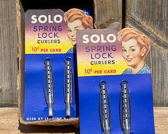 Vintage Solo Curlers NOS Made in the USA