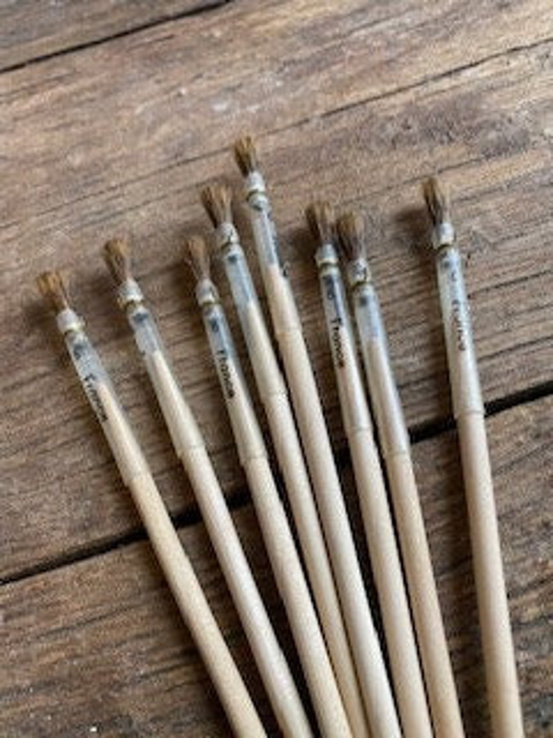Vintage Artist Quill Brushes MADE IN FRANCE 6 8 Etsy