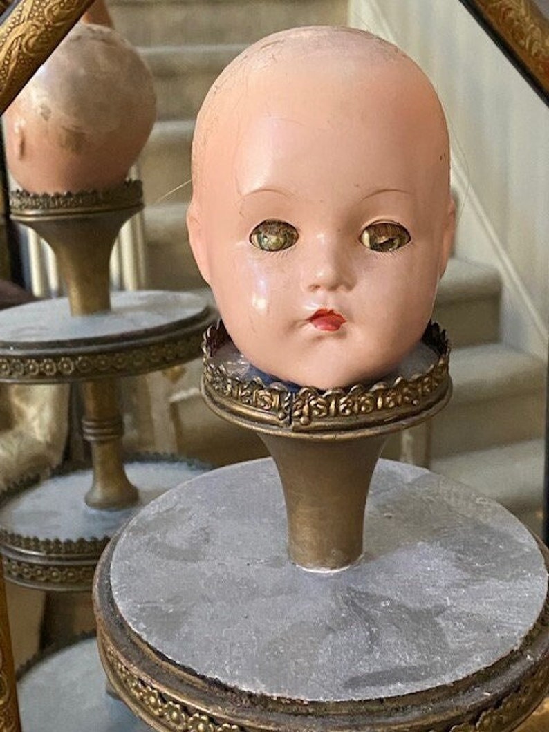 Vintage Doll Head Etsy