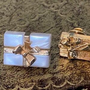 Vintage Present Tie Pins