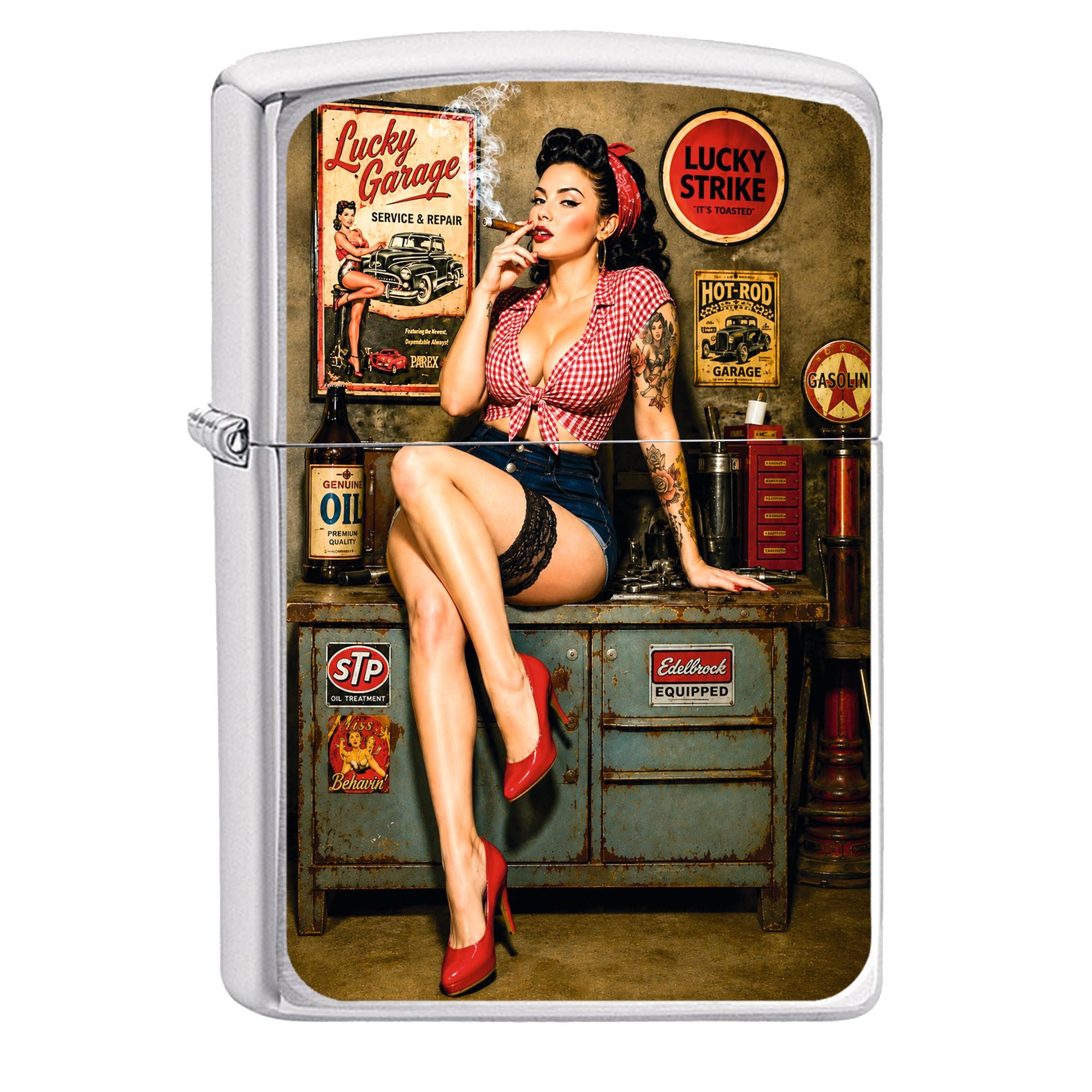 Lucky Strike Zippo - Etsy Canada