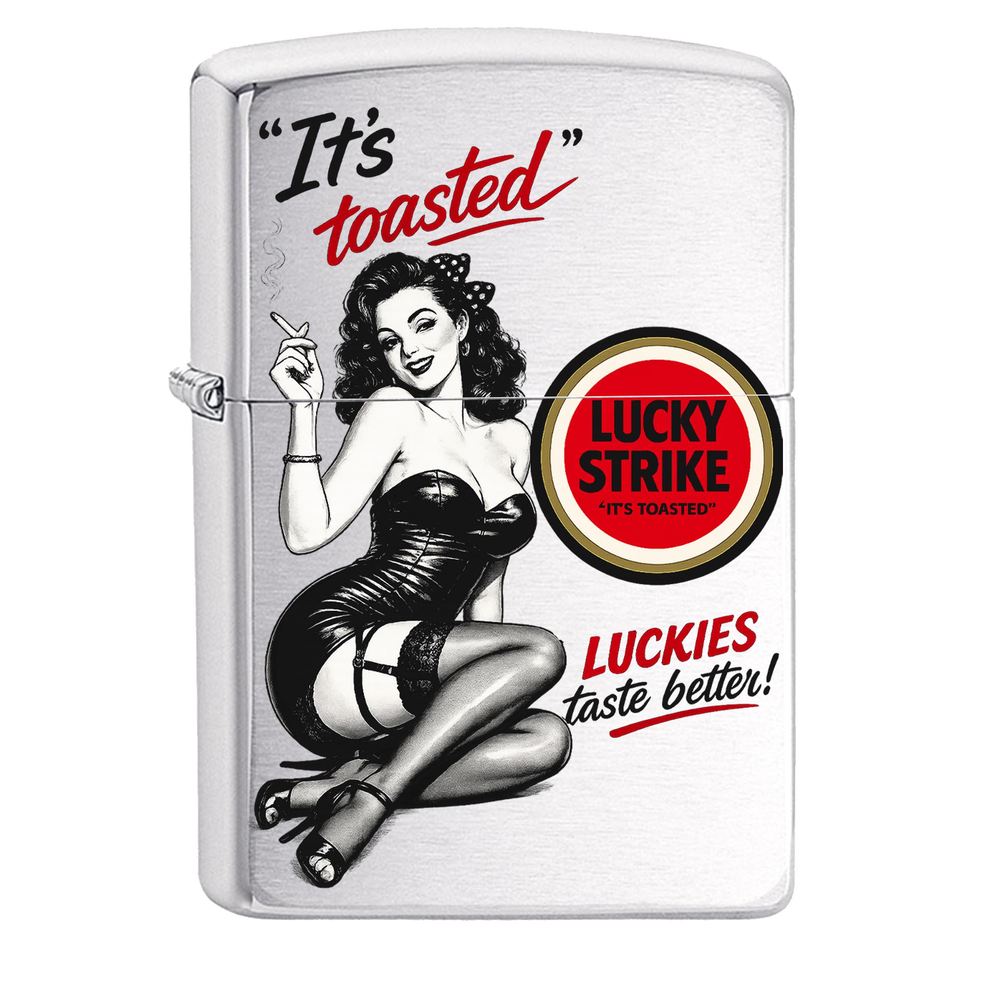 Lucky Strike Zippo - Etsy Canada