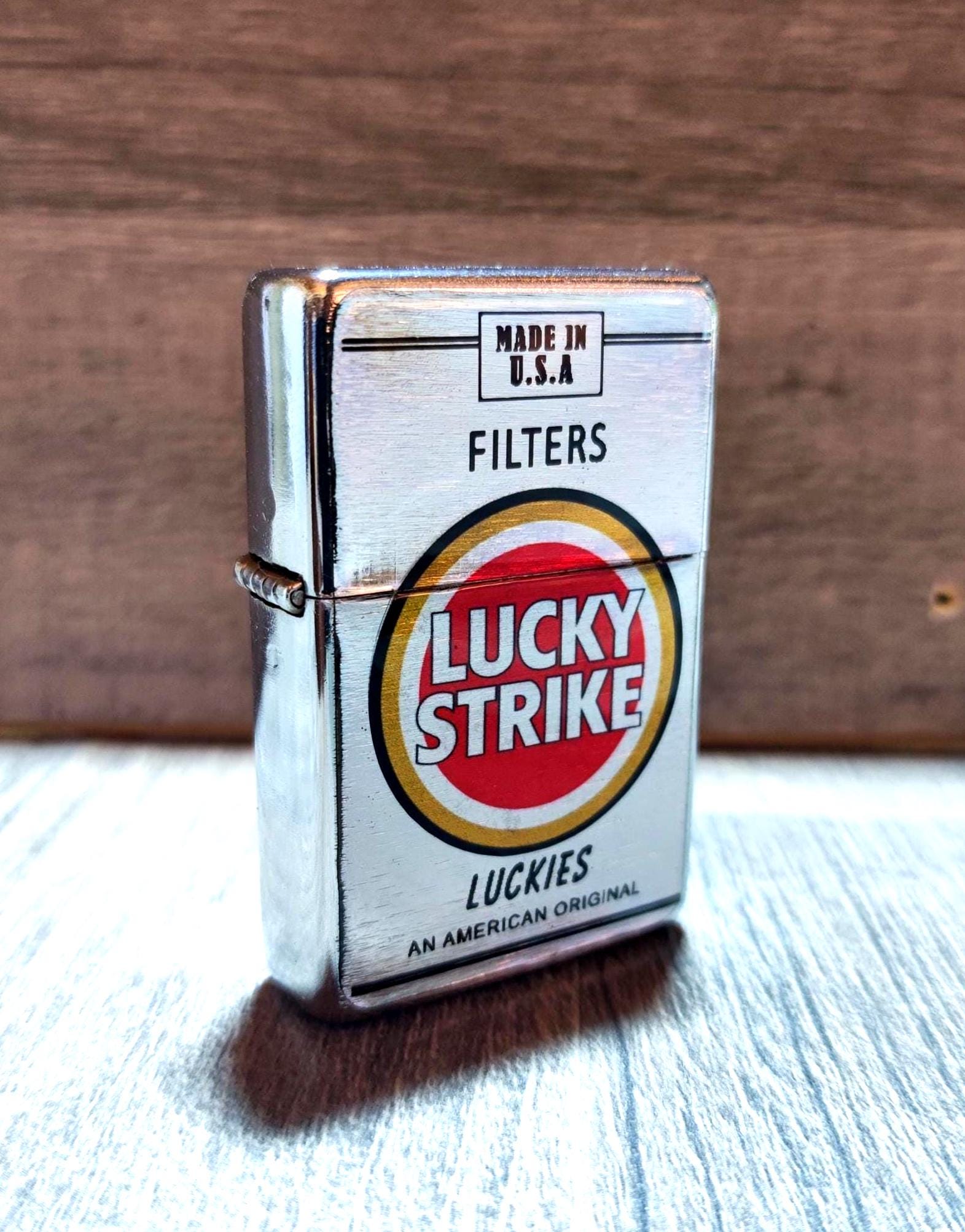 ラッキーストライク ヴィンテージ タバコ 空箱 lucky strike 旧型