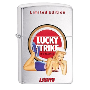 Lucky Strikes Zippo - Etsy