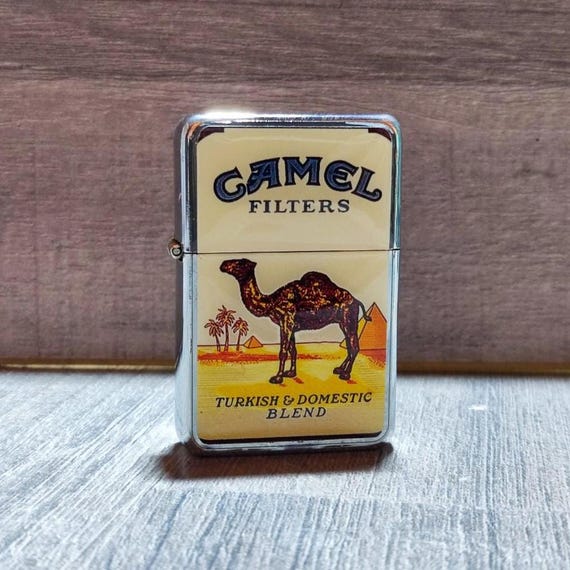 Camel ZIPPO Lighter (personalize Engrave), Retro Vintage Style - Etsy