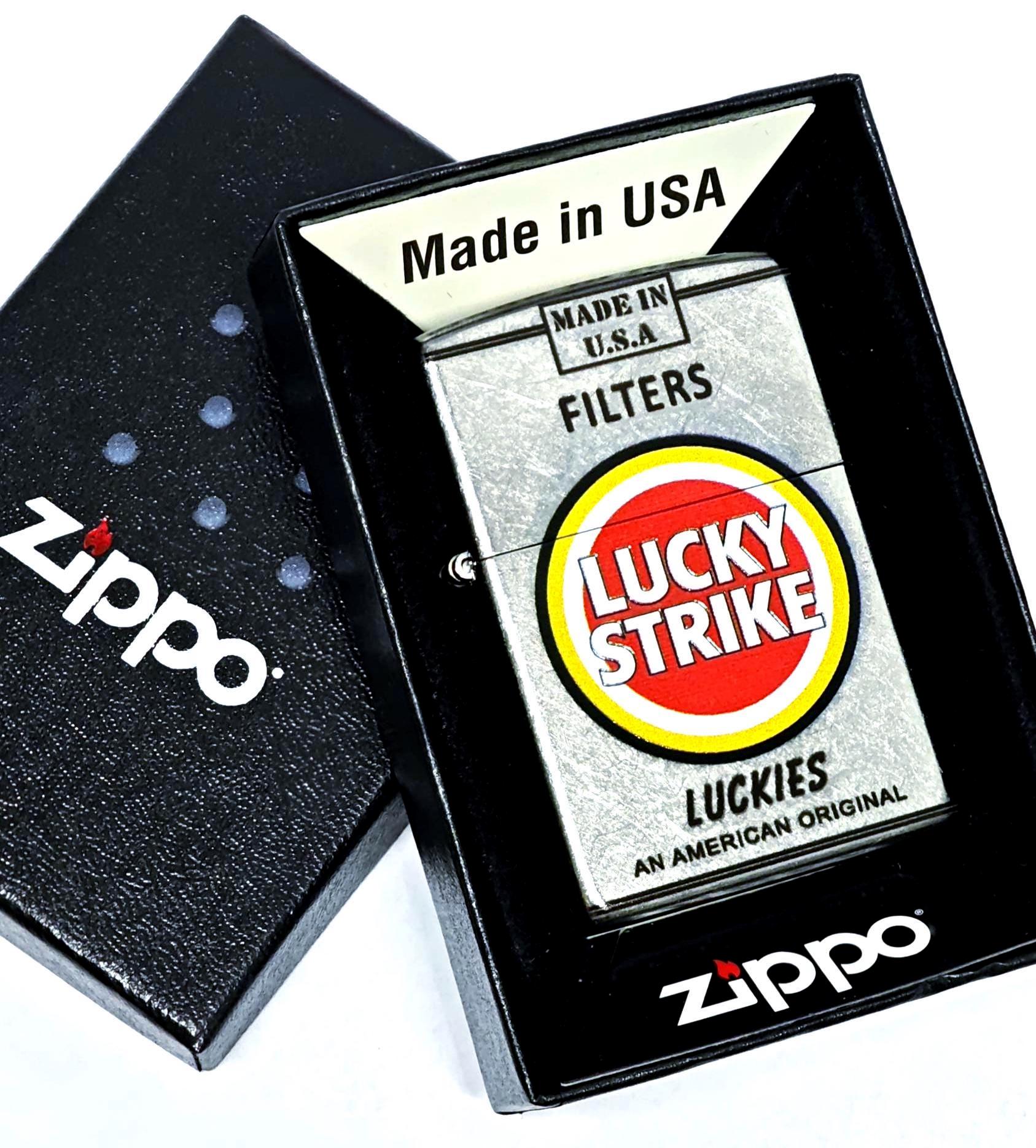 Lucky Strike Zippo - Etsy Canada Lucky Strike Zippo - Etsy Canada