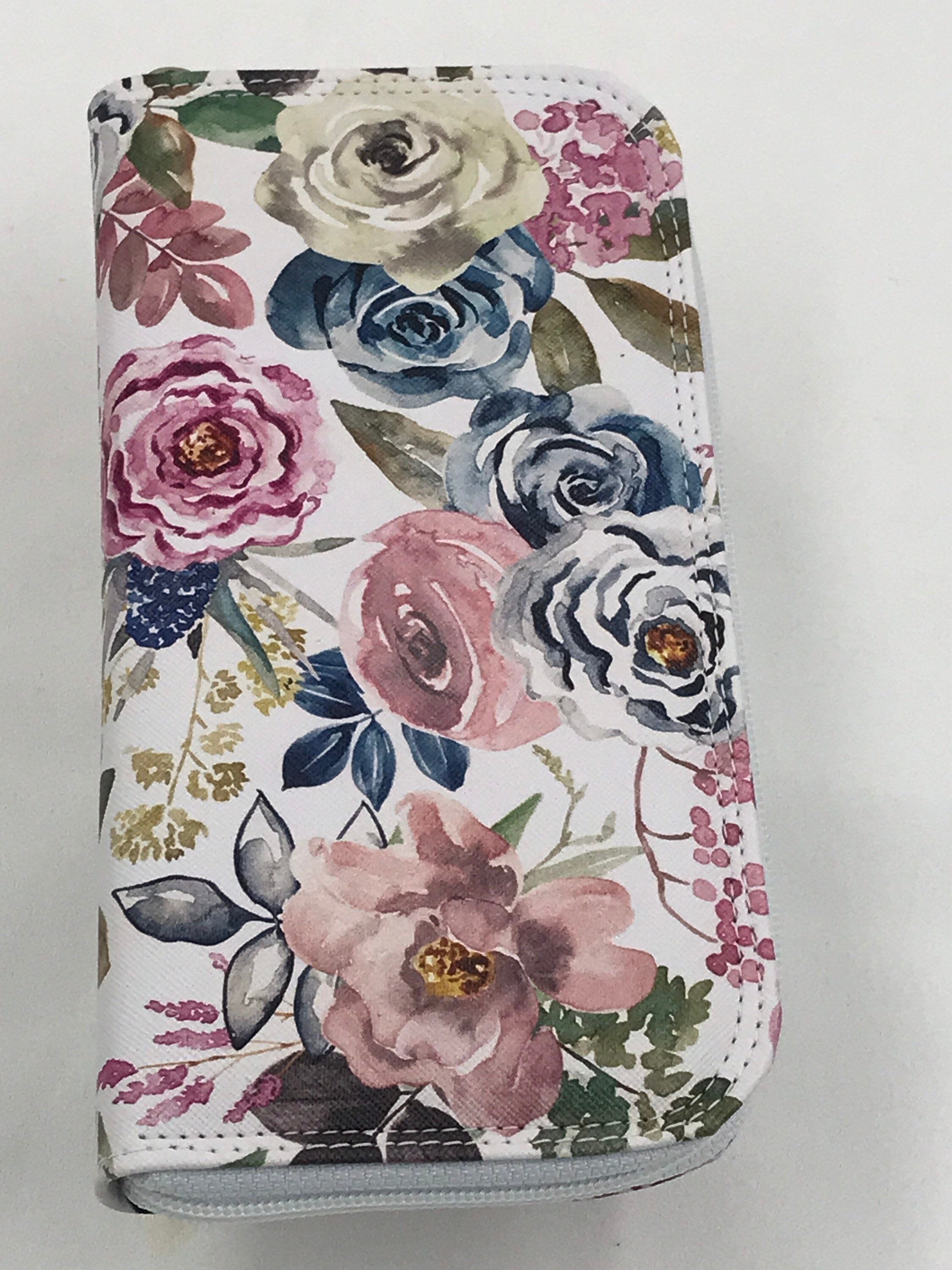 HTC SUN SET L-ZIP Wallet Flower Flower Studs L-Zip Wallet