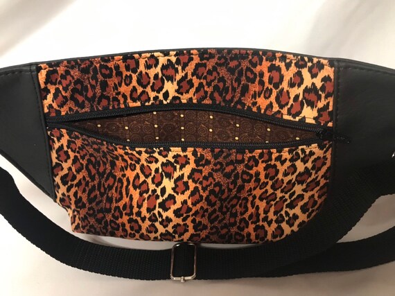 cheetah fanny pack