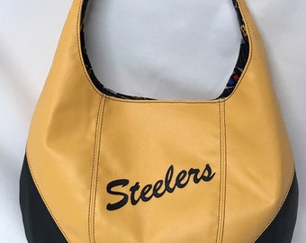 Pittsburgh Steelers | Hobo Bag | Handmade