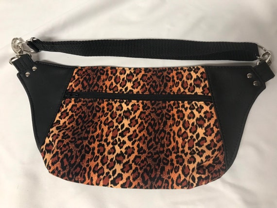 cheetah print fanny pack