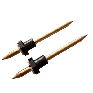 Bastoncini Dop per macchina sfaccettatrice in ottone AIW (10 pezzi) 6-8-10-12-14 indx 10 pezzi