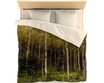 Birch Tree Duvet Etsy