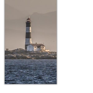 Lighthouse Bookmark Ocean Seascape Bookmark Pacific West Coast PWC Bookmark Vancouver BC Coastal Shoreline Bookmark image 4