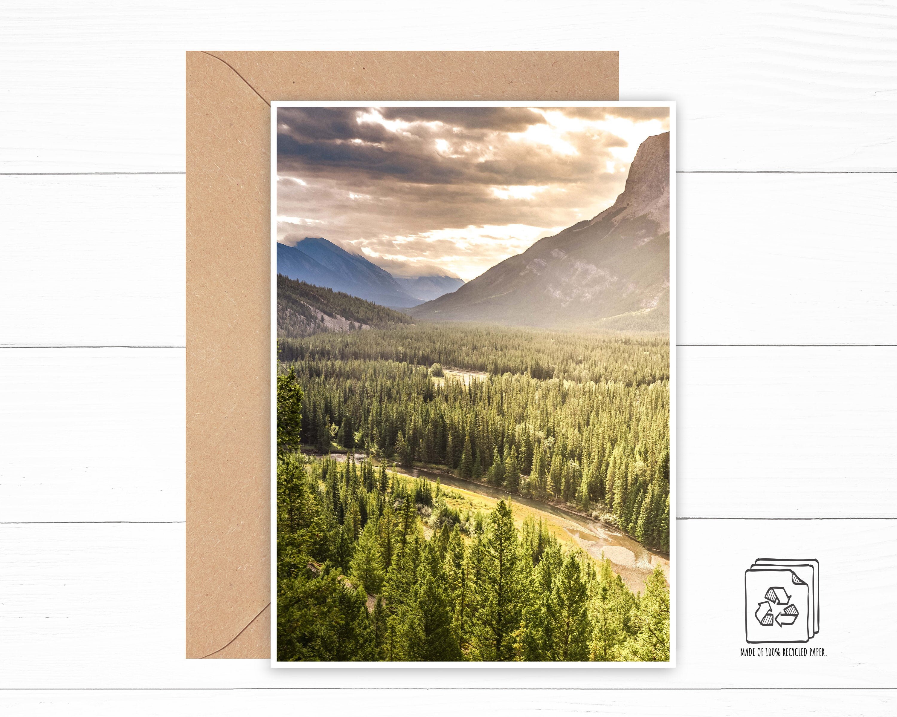 Personalized Forest Card