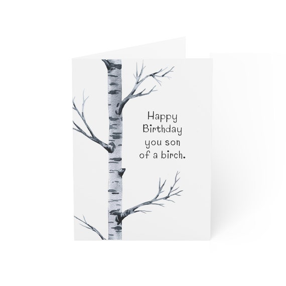 Birch Tree Personalized Wedding Photo Album- Small - Whitetail