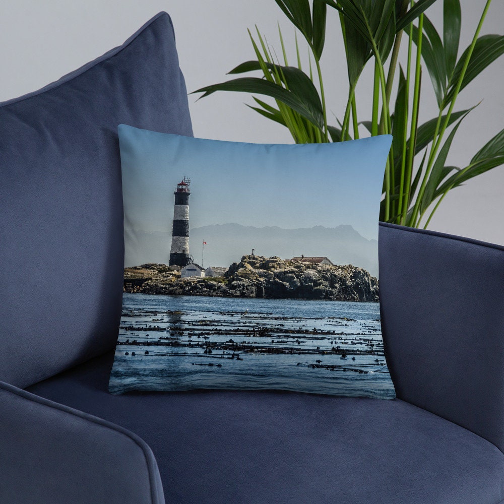 Lighthouse Throw Pillow