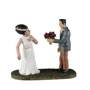 Lemax DATING CLIENTS # 42305 Halloween Spooky Town Village Accessory 2024 New Retail Packaging