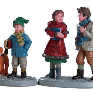 Lemax GOING TO SCHOOL 2er-Set #82595 Caddington Christmas Village Figuren 2018 Neue Verpackung
