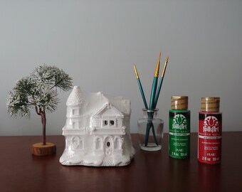 Ready To Paint Christmas Village California Creations 10323 Taylor House Ready To Paint Christmas Village California Creations 10323 Taylor House