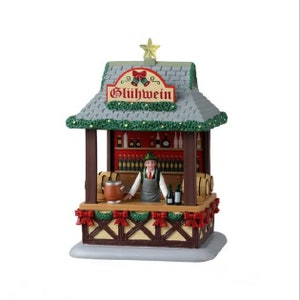 Lemax GLUHWEIN BOOTH # 43714 Christmas Caddington Village Figurines 2024 New Retail Packaging