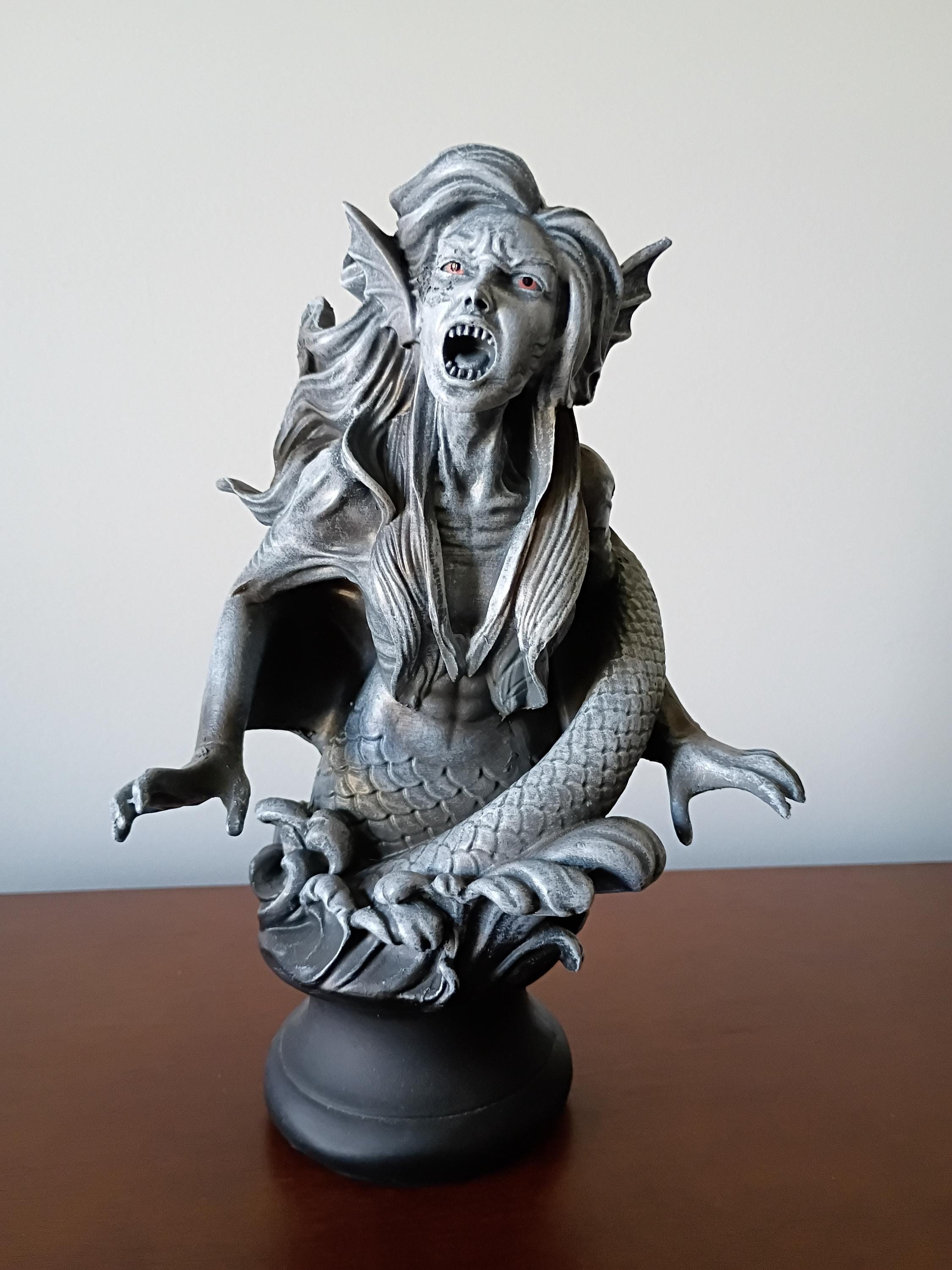 ミニチュアRIPCHUマーメイドオブジェ SCARY MERMAID BUST 10.25