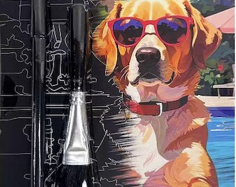 Brea Reese VACATION PETS Scratch Art Paper Pad 6" x 8" NEW