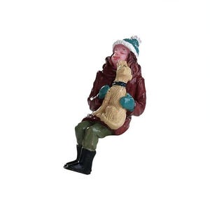 Lemax PUPPY KISSES # 82587 Christmas Village Figurines 2018 New Retail Packaging