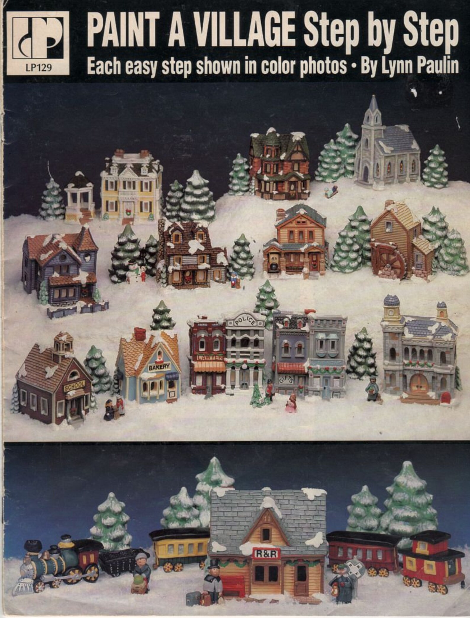 Wee Crafts Christmas Village 49 - f0w60mr