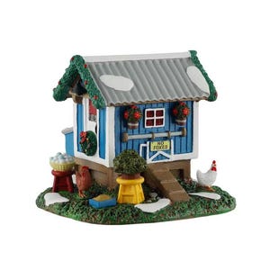 Lemax BACKYARD CHRISTMAS COOP # 53742 Caddington Village Weihnachtstischakzent 2025 Neue Verpackung