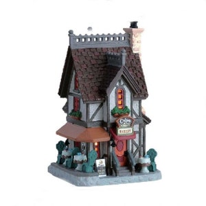 Lemax CEPES & CROISSANTS BAKERY # 75252 Weihnachtsdorf Beleuchtete Gebäude 2017 Neue Verkaufsbox