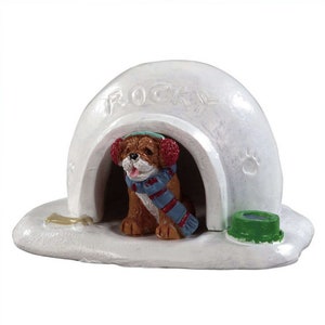 Lemax IGLOO DOGHOUSE # 94552 Vail Christmas Village Figurines 2019 New Retail Packaging