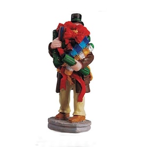 Lemax ALL WRAPPED UP # 52072 Caddington Christmas Village Figuren 2005 Neue Verpackung