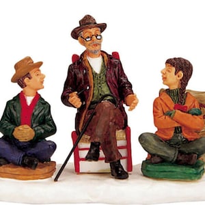 Lemax TALL TALES  #22578 Christmas Village  Accessories Figurine 2002 Retired Discontinued New Retail Packaging
