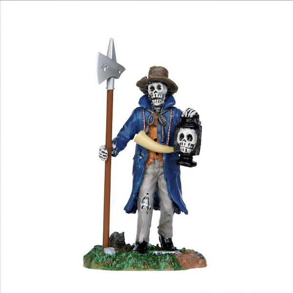 Lemax CREEPY NIGHT WATCHMAN # 32108 Halloween Spooky Town Village Accesorio 2013 Retirado Nuevo embalaje al por menor