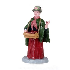 Lemax SUGAR PLUM SELLER #12034 Caddington Weihnachtsdorf Figuren 2021 Neue Verpackung