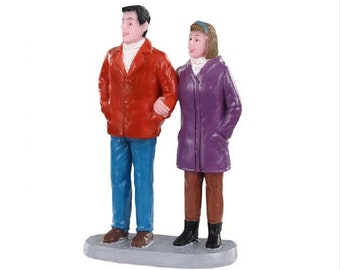 Lemax HOLIDAY SHOPPING TOGETHER Couple # 02960 Christmas Village Figurine 2020 New Retail Packaging