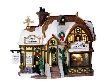 Lemax DEVANEY'S BAKERY # 35793 Christmas Village Lighted Building 2003 New Retail Box