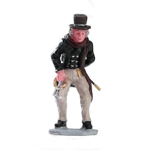 Lemax THE SCROOGE #92297 Caddington Christmas Village Figurines 1999 New Unikate Verpackung
