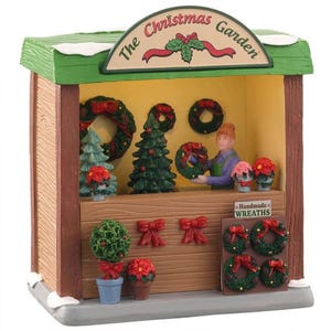 Lemax THE CHRISTMAS GARDEN #14908 Weihnachtsdorf beleuchteter Tischakzent 2020 Neu in Box