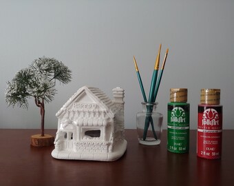 Ceramic Christmas Village | Etsy