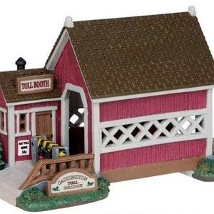 Lemax CADDINGTON TOLL BRIDGE # 23948 Christmas Village Figurines 2012 Retired Discontinued New Retail Packaging