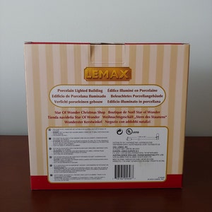 Lemax Star Of Wonder Christmas Shop Led - 05646