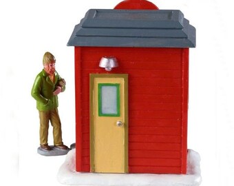 Lemax Global Bean Coffee Kiosk - Winterlicher Kaffeestand Für Dein Weihnachtsdorf